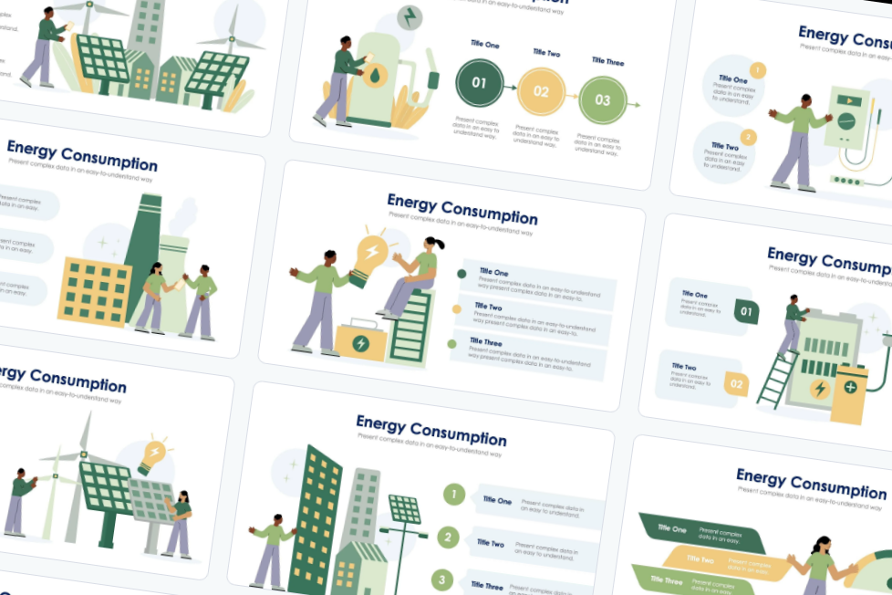 Energy Consumption Slides | Slideloom